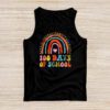 Cute 100 Days Of School Rainbow 100th Day Of School Tank Top
