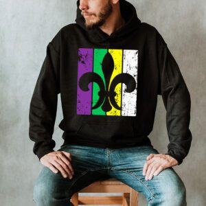 Fleur DeLis Mardi Gras Symbol Louisiana Carnival New Orlean Hoodie 2 1