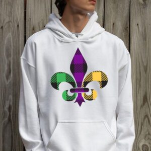 Fleur DeLis Mardi Gras Symbol Louisiana Carnival New Orlean Hoodie 2 2