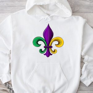 Fleur DeLis Mardi Gras Symbol Louisiana Carnival New Orlean Hoodie