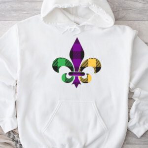 Fleur DeLis Mardi Gras Symbol Louisiana Carnival New Orlean Hoodie