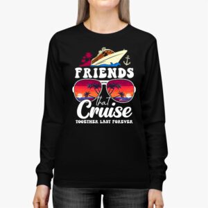 Friends Cruise Together 2024 Vacation Mens Women Longsleeve Tee 2 Friends Cruise Together 2024 Vacation Mens Women Longsleeve Tee 2 1