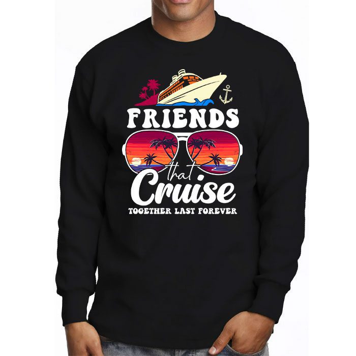 Friends-Cruise-Together-2024-Vacation-Mens-Women-Longsleeve-Tee-3 Friends Cruise Together 2024 Vacation Mens Women Longsleeve Tee 3 1