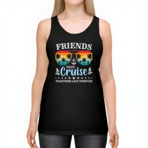 Friends Cruise Together 2024 Vacation Mens Women Tank Top 2 3