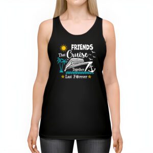 Friends Cruise Together 2024 Vacation Mens Women Tank Top 2 4