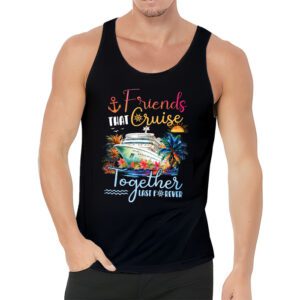 Friends Cruise Together 2024 Vacation Mens Women Tank Top 3