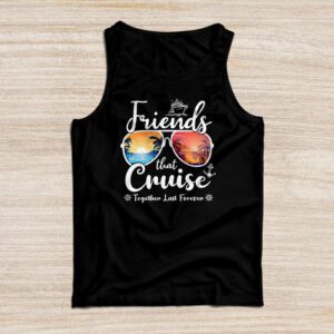 Friends Cruise Together 2024 Vacation Mens Women Tank Top