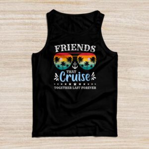 Friends Cruise Together 2024 Vacation Mens Women Tank Top