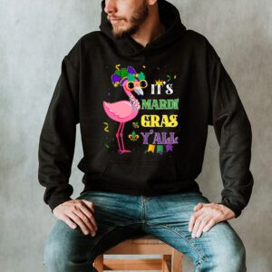 Funny Carnival Party Gift Idea Flamingo Mardi Gras Hoodie 2 4