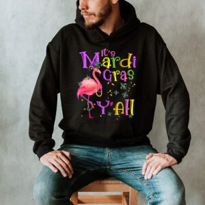 Funny Carnival Party Gift Idea Flamingo Mardi Gras Hoodie 2 5