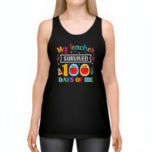 Funny School Boys Girls Kids Gift 100 Days Of School T Shirt 2 4