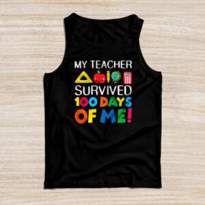 Funny School Boys Girls Kids Gift 100 Days Of School T-Shirt