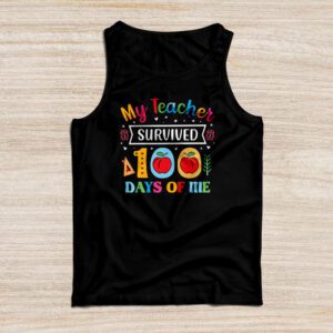Funny School Boys Girls Kids Gift 100 Days Of School T-Shirt