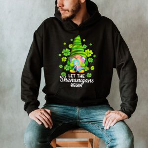 Gnome Tie Dye Shamrock Let Shenanigans Begin St Patricks Day Hoodie 2 2