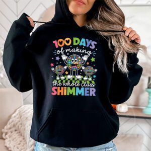 Groovy 100 Days of Making Whole Class Shimmer Disco Ball Hoodie 1 5