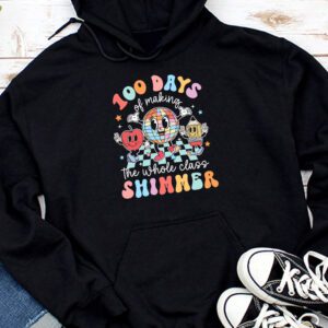 Groovy 100 Days of Making Whole Class Shimmer Disco Ball Hoodie