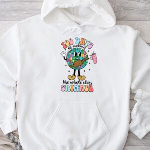 Groovy 100 Days of Making Whole Class Shimmer Disco Ball Hoodie