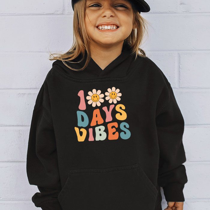 Groovy-100th-Day-Of-School-100-Days-Vibes-Teacher-Kids-Hoodie-3 Groovy 100th Day Of School 100 Days Vibes Teacher Kids Hoodie 3 1