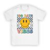 Groovy 100th Day Of School 100 Days Vibes Teacher Kids T-Shirt