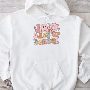 Groovy 100th Day Student Cute Boys Girls 100 Days Of School Hoodie