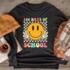 Groovy 100th Day Student Cute Boys Girls 100 Days Of School Longsleeve Tee