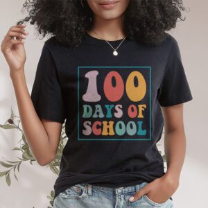Groovy 100th Day Student Cute Boys Girls 100 Days Of School T Shirt 1 3