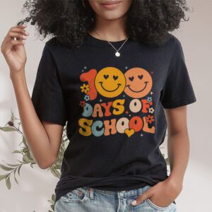 Groovy 100th Day Student Cute Boys Girls 100 Days Of School T Shirt 1 4