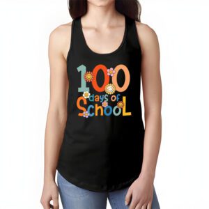 Groovy 100th Day Student Cute Boys Girls 100 Days Of School Tank Top 1 1