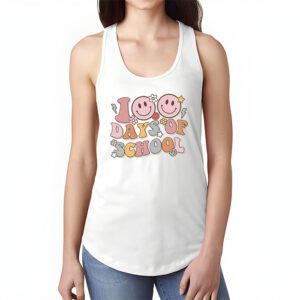 Groovy 100th Day Student Cute Boys Girls 100 Days Of School Tank Top 1