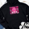 Groovy Checkered Valentine Vibes Valentines Day Girls Womens Hoodie