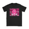 Groovy Checkered Valentine Vibes Valentines Day Girls Womens T-Shirt
