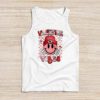 Groovy Checkered Valentine Vibes Valentines Day Girls Womens Tank Top