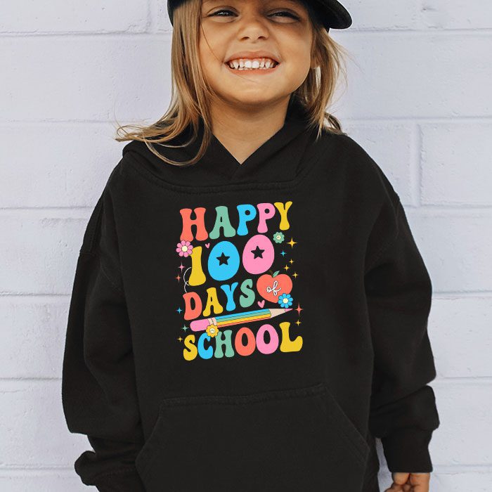 Groovy-Teacher-Student-100th-Day-Of-School-Happy-100-Days-Hoodie-3 Groovy Teacher Student 100th Day Of School Happy 100 Days Hoodie 3 3