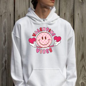 Groovy Valentine Vibes Valentines Day Shirts For Girl Womens Hoodie 2 4