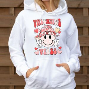 Groovy Valentine Vibes Valentines Day Shirts For Girl Womens Hoodie 3 2