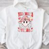 Groovy Valentine Vibes Valentines Day Shirts For Girl Womens Hoodie