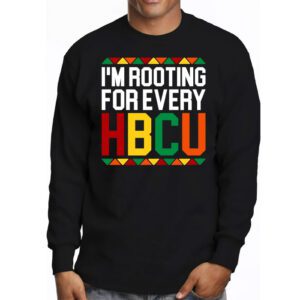 HBCU Black History Month Im Rooting For Every HBCU Longsleeve Tee 3 4