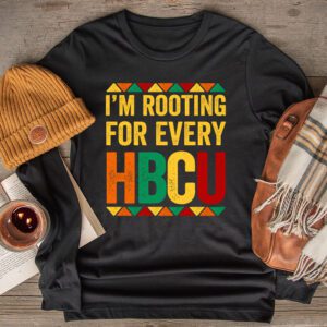 HBCU Black History Month I’m Rooting For Every HBCU Longsleeve Tee