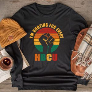 HBCU Black History Month I'm Rooting For Every HBCU Longsleeve Tee