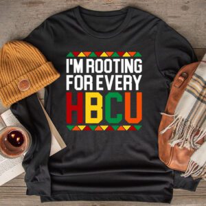 HBCU Black History Month I’m Rooting For Every HBCU Longsleeve Tee