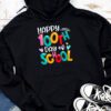 Happy 100 Days Of School Funny Teacher Women Kids Gifts Hoodie