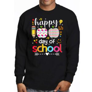 Happy 100 Days Of School Funny Teacher Women Kids Gifts Longsleeve Tee 3