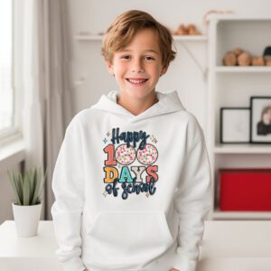 Happy 100 Days Of School Retro Disco 100th Day of School Hoodie 3 2