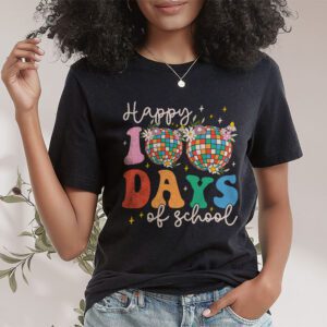 Happy 100 Days Of School Retro Disco 100th Day of School T Shirt 1 5