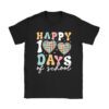 Happy 100 Days Of School Retro Disco 100th Day of School T-Shirt