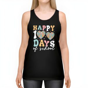 Happy 100 Days Of School Retro Disco 100th Day of School Tank Top 2 Happy 100 Days Of School Retro Disco 100th Day of School Tank Top 2 4
