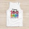 Happy 100 Days Of School Retro Disco 100th Day of School Tank Top