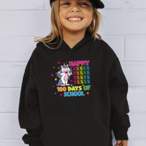 Happy 100 Days Of School Shirt Girls 100 Days of School Hoodie 3 1