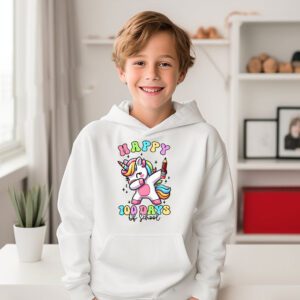 Happy 100 Days Of School Shirt Girls 100 Days of School Hoodie 3