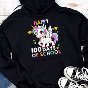Happy 100 Days Of School Shirt, Girls 100 Days of School Hoodie